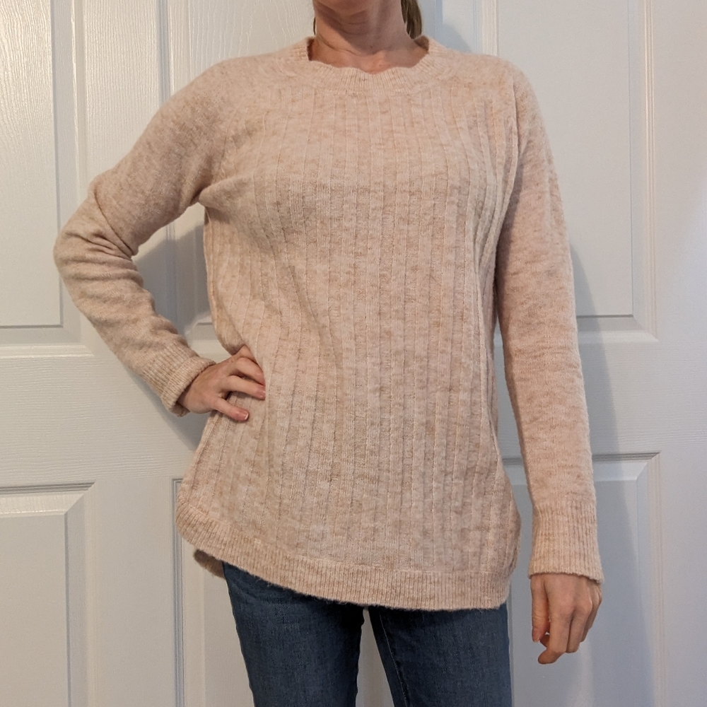 RD Style | Rowca Ribbed Pullover | Blush | S
